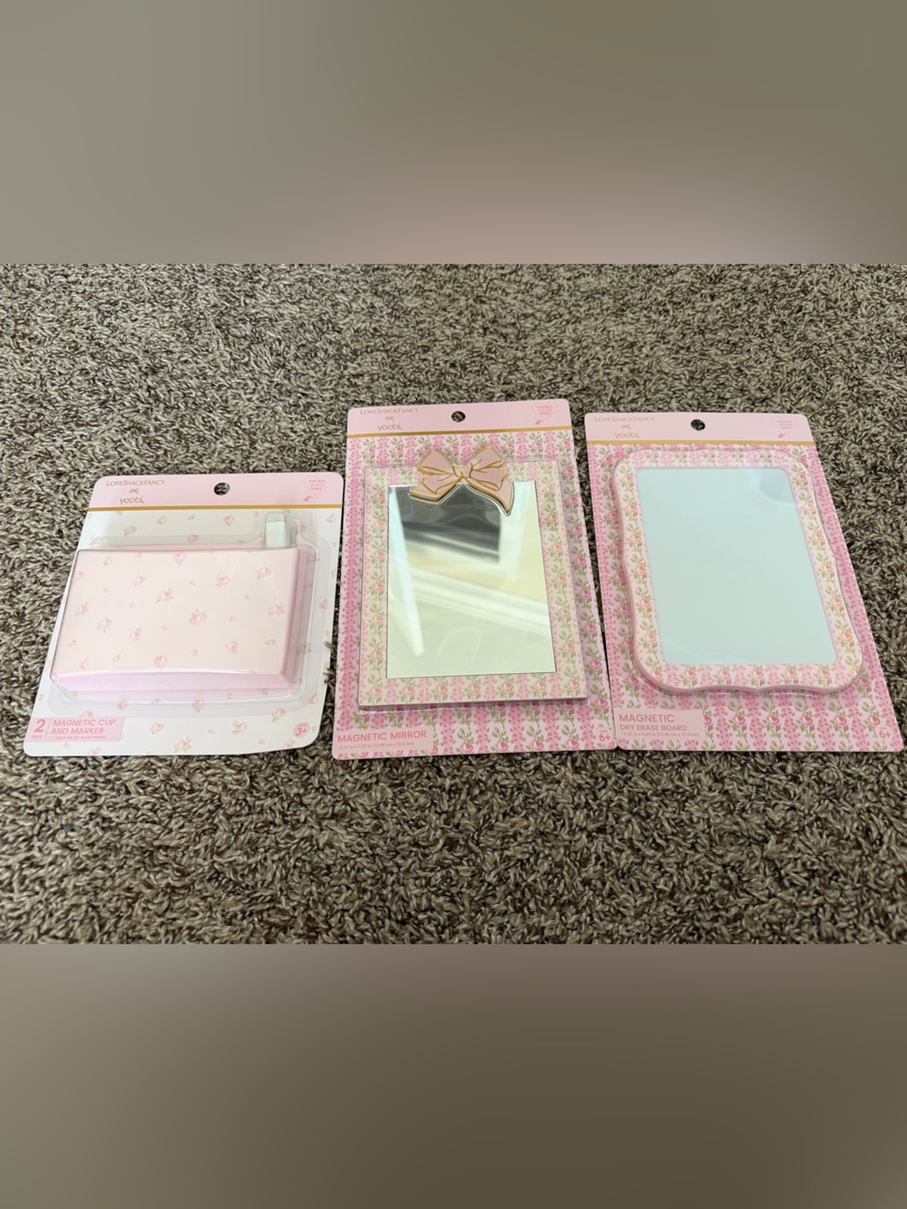 Love shack fancy Yoobi locker essentials